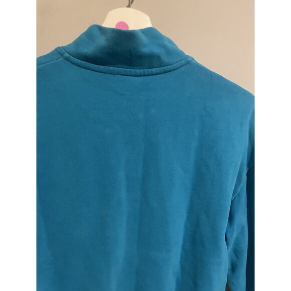 Superdry Code Core‎ Sport Half Zip Sweatshirt Blue Women's Size 2 - Picture 9 of 9